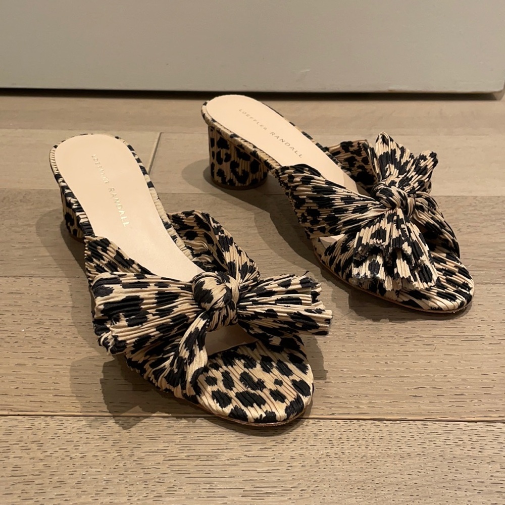 Loeffler Randall Emelia Pleated Bow Heel